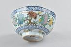 Kom - A Chinese English / Dutch decorated bowl - Porselein