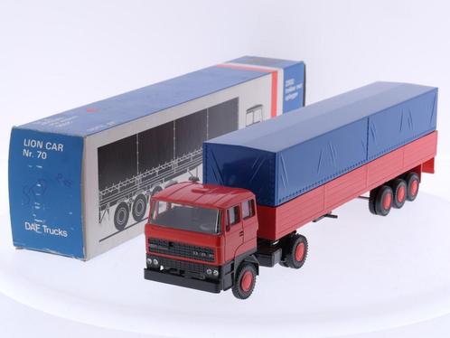 Schaal 1:50 DAF 2800 Lion Car Nr. 58-70 trekker met opleg..., Hobby & Loisirs créatifs, Voitures miniatures | 1:50, Enlèvement ou Envoi