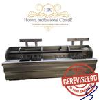 Perfecta hoog rendement bakwand friteuse 2x 2  mands 1x 3 ma, Ophalen of Verzenden