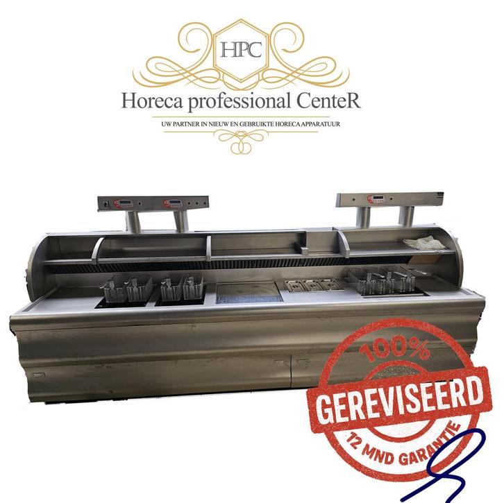 Perfecta hoog rendement bakwand friteuse 2x 2  mands 1x 3 ma, Zakelijke goederen, Horeca | Keukenapparatuur, Ophalen of Verzenden