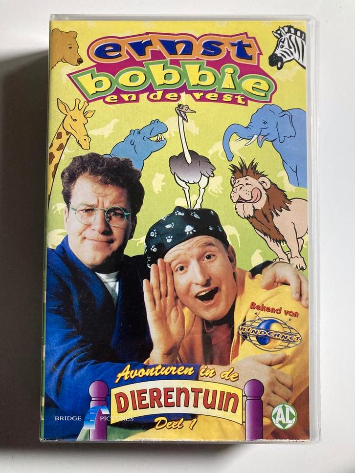 ERNST BOBBIE EN DE REST AVONTUREN IN DE DIERENTUIN DEEL 1, Cd's en Dvd's, VHS | Film, Gebruikt