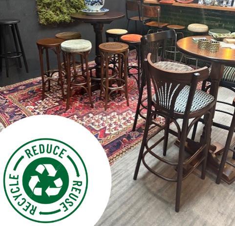 Opkopen - Inruilen- Vintage/Café, Huis en Inrichting, Stoelen, Ophalen