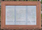 meranti houten raam , chassis ,kipraam ,  kozijn 108 x 78, Raamkozijn, Gebruikt, Ophalen of Verzenden, 75 tot 150 cm
