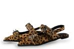 Sacha Slingbacks in maat 37 Panter | 5% korting, Kleding | Dames, Schoenen, Overige kleuren, Verzenden, Zo goed als nieuw, Sacha
