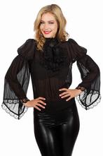 Piraten Blouse Zwart Dames, Kleding | Dames, Nieuw, Verzenden