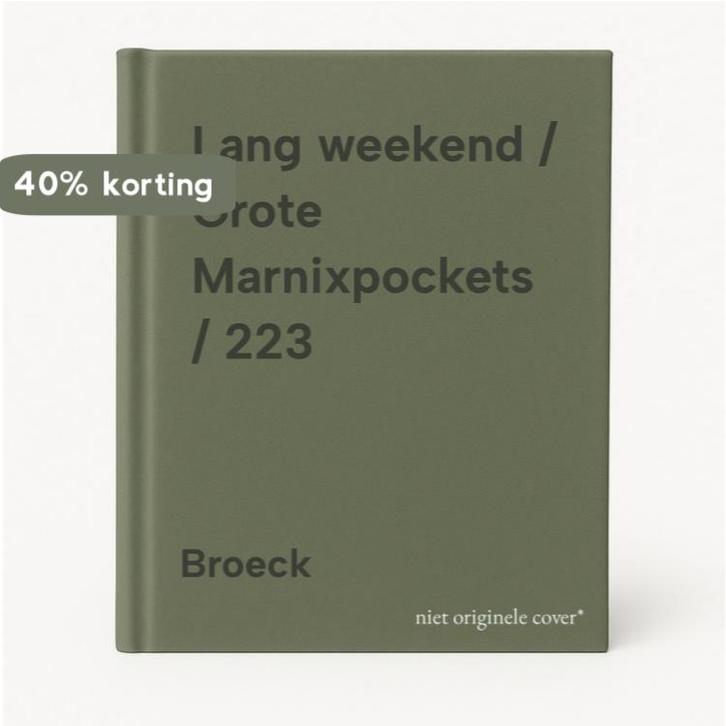 Lang weekend / Grote Marnixpockets / 223 9789022308226, Boeken, Romans, Gelezen, Verzenden