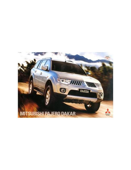 2011 MITSUBISHI PAJERO DAKAR BROCHURE PORTUGEES, Livres, Autos | Brochures & Magazines