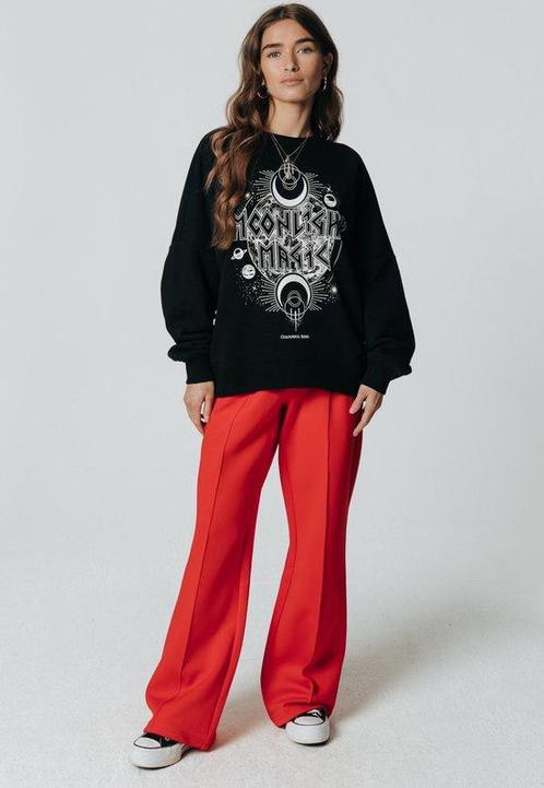 Colourful Rebel Jiby Uni Pintuck Straight Pants - M (Mode), Kleding | Dames, Spijkerbroeken en Jeans, Nieuw, Verzenden