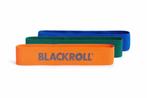 Blackroll Loopband – Weerstandsband Set - Oranje/Groen/Blauw, Sport en Fitness, Overige Sport en Fitness, Verzenden, Nieuw