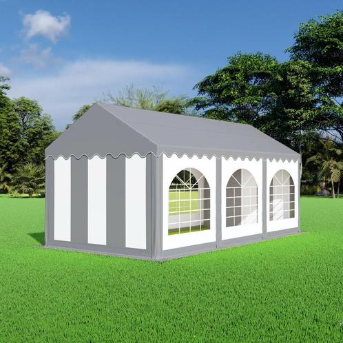 Partytent 3x6  PVC - Premium | Grijs dak | Grijswitte, Tuin en Terras, Partytenten, 5 tot 8 meter, Partytent, Nieuw, Minder dan 4 meter