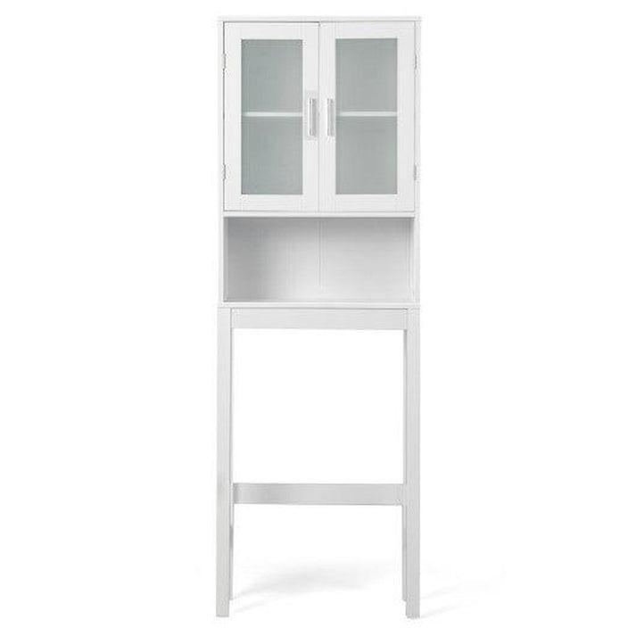 Tweedekans | Coast Opbergkast - MDF + Glass - wit -, Doe-het-zelf en Bouw, Hout en Planken, Ophalen of Verzenden