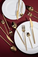 Ménagère (24) - acier inoxydable - Or