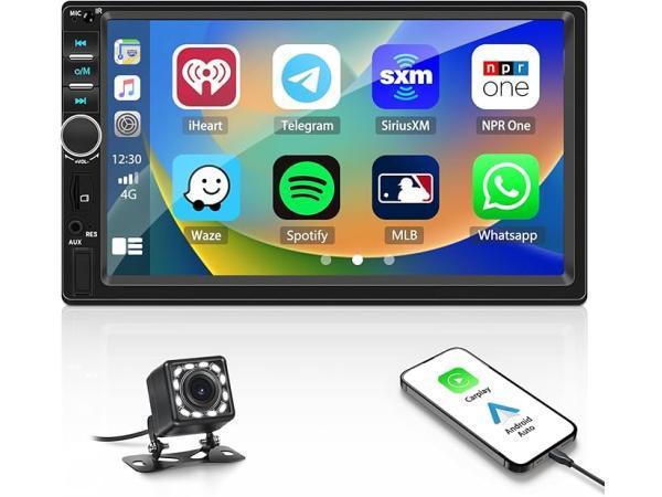 Veiling - 7 Autoradio Multimedia Systeem met CarPlay/Androi, Auto diversen, Autoradio's