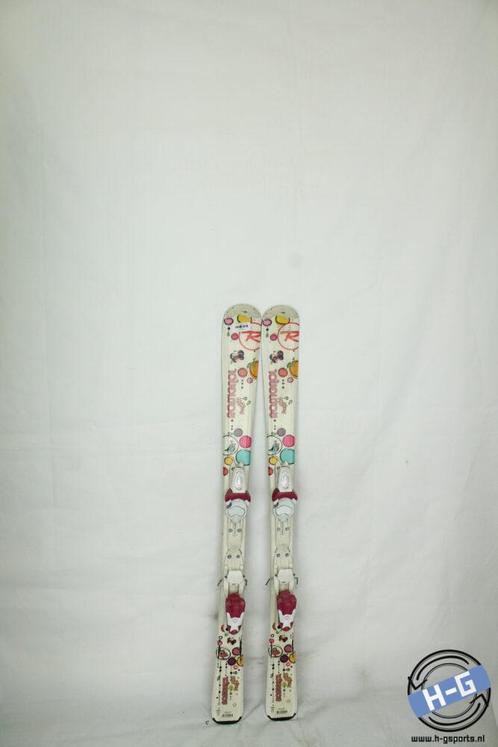 Refurbished - Ski - Rossignol Fun girl - 120, Sport en Fitness, Skiën en Langlaufen, Ski, 100 tot 140 cm, Gebruikt, Rossignol