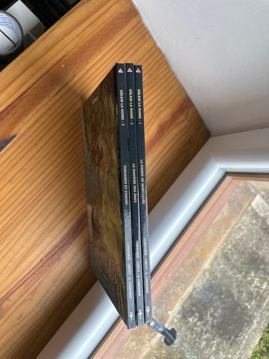 Salem la noire T1 à T3 + 2x dédicace - Série complète - 3x C, Boeken, Stripverhalen