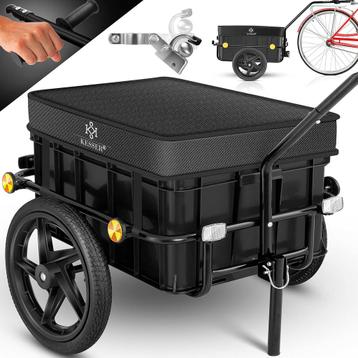 KESSER® Fietsaanhanger, transportaanhanger, handwagen met ko beschikbaar voor biedingen
