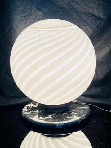 Venini Studio - Lampe de table - Marbre, Verre