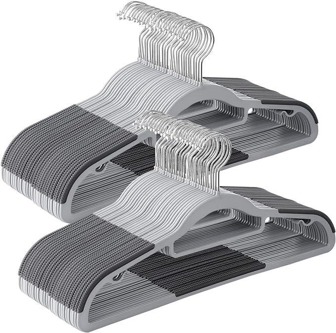 Kledinghanger - Goede draagkracht - Anti-slip - Grijs, Kleding | Dames, Kledinghangers, Nieuw, Ophalen of Verzenden