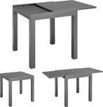 2dekans | Juskys Uitklapbare Tuintafel Laki - 70 x 70 cm -, Tuin en Terras, Ophalen of Verzenden, Nieuw