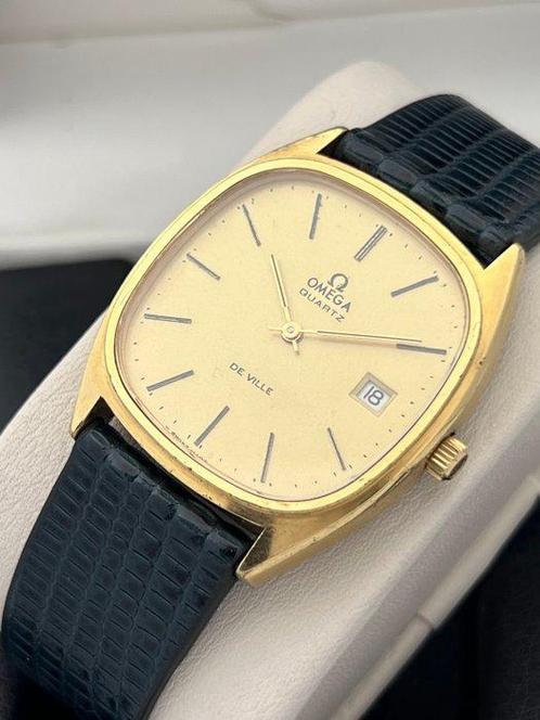 Omega - Zonder Minimumprijs - De Ville Cushion Case Vintage, Handtassen en Accessoires, Horloges | Heren