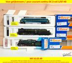 Matériel 2-rail courant continu DC locomotives, wagons rails, Ophalen of Verzenden