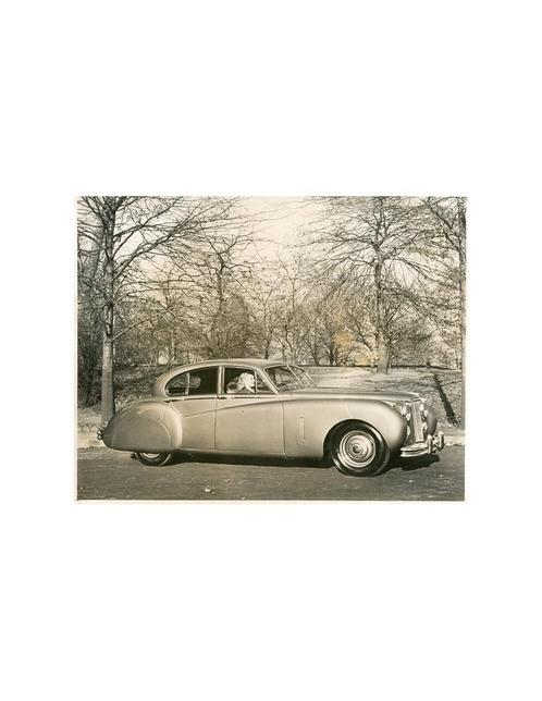 1950 JAGUAR MK VII SALOON PERSFOTO, Livres, Autos | Brochures & Magazines