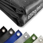 Jago® Afdekzeil, 650 g/m², 3x6 m, waterdicht en scheurvast,, Doe-het-zelf en Bouw, Verzenden, Nieuw