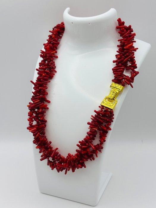 Koraal - Coral - Halsketting, Collections, Minéraux & Fossiles