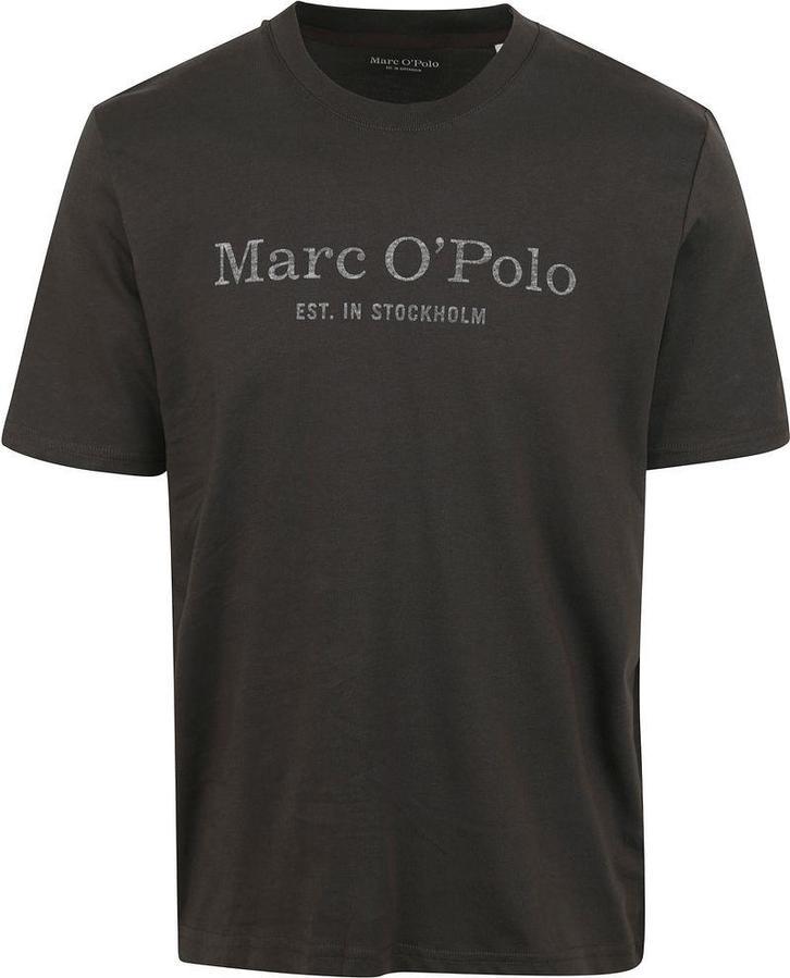 Marc OPolo T-Shirt Logo Antraciet maat Maat 52/54 (L) Heren, Vêtements | Hommes, T-shirts, Envoi