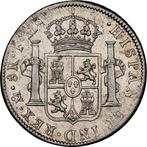 Spanje. Carlos IV. 8 Reales 1798 Mexico FM. AU Details, Postzegels en Munten