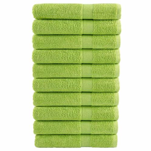 vidaXL Handdoeken SOLUND 10 st 600 g/m² 100x200 cm, Huis en Inrichting, Badkamer | Badtextiel en Accessoires, Nieuw, Verzenden