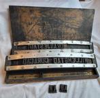 Oude zeldzame originele industriële