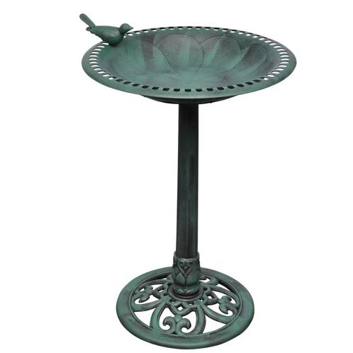 vidaXL Vogelbad met siervogel, Tuin en Terras, Vogelhuisjes en Vogelbaden, Nieuw, Verzenden