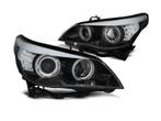 Xenon koplampen Angel Eyes geschikt voor BMW E60 E61, Verzenden