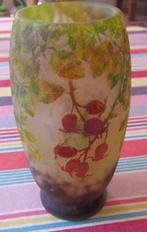 Daum - Vaas - Glas - H. 20 cm, Antiek en Kunst