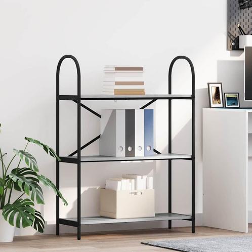 vidaXL Boekenplank Grijs sonoma Bewerkt hout, Huis en Inrichting, Kasten | Boekenkasten, Nieuw, Verzenden