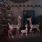 vidaXL Kerstversiering rendierfamilie 300 LEDs warmwit, Diversen, Kerst, Verzenden, Nieuw