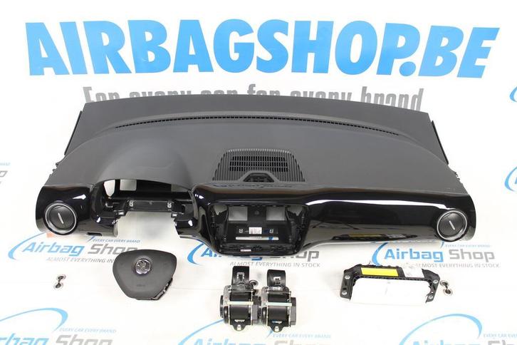 Airbag set - Dashboard zwart Skoda Citigo (2012-heden), Autos : Pièces & Accessoires, Tableau de bord & Interrupteurs