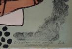 Corneille (1922-2010) - Loiseau rose exulte, Antiek en Kunst