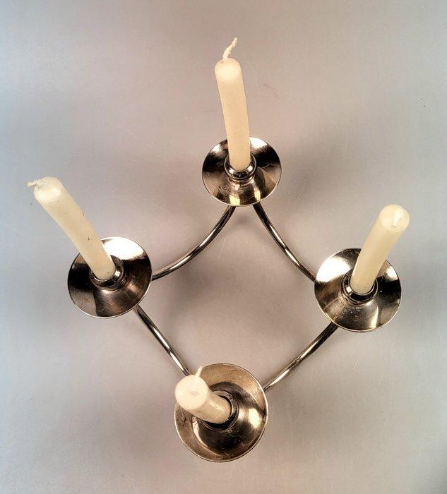 Berg Danmark - Kaarsenhouder - Verzilverd - midden, Antiquités & Art, Antiquités | Meubles | Chaises & Canapés