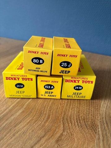 Atlas, Dinky Toys, Mattel 1:43 - Voiture miniature (5) - 5x beschikbaar voor biedingen