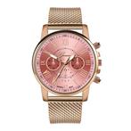 Luxe Horloge voor Dames - Modieus Kwarts Uurwerk Mesh Bandje, Verzenden, Nieuw, Geneva