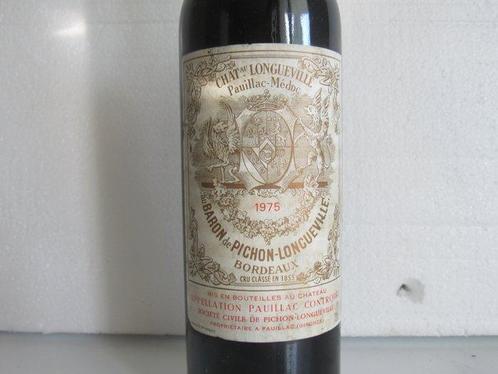1975 Chateau Pichon Longueville Baron - Bordeaux, Pauillac, Verzamelen, Wijnen