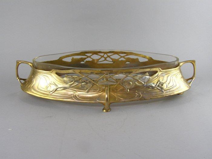 Urania - Jardinière - Tin, Messing, Antiek en Kunst, Antiek | Meubels | Stoelen en Sofa's