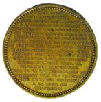 België. Historical Medal Anthony van Dyck – Flemish Painter, Postzegels en Munten