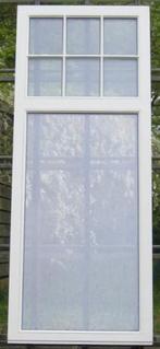 meranti houten raam , chassis , venster 86 x 218, Nieuw, Raamkozijn, 150 tot 225 cm, Ophalen of Verzenden