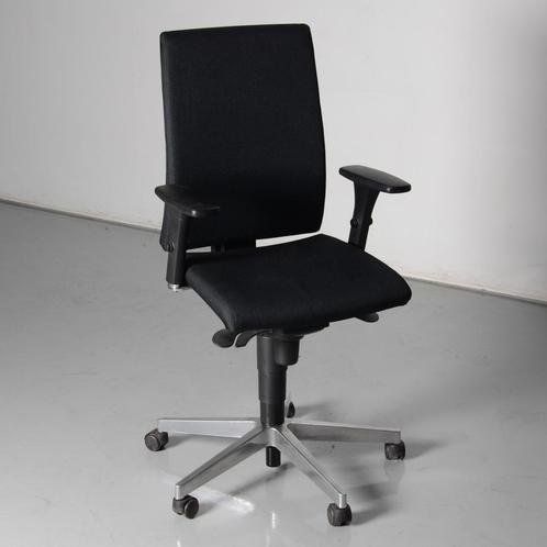 Nowystyle bureaustoel, zwart, 3D armleggers, Maison & Meubles, Chaises de bureau, Enlèvement ou Envoi
