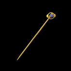 Victorian 15ct yellow gold hat / scarf / tie stick pin