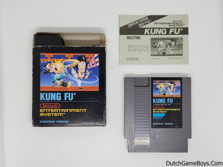Nintendo Nes - Kung Fu - Small Box, Games en Spelcomputers, Games | Nintendo NES, Gebruikt, Verzenden