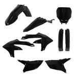 Acerbis plastic kit Zwart Yamaha YZ 250F 2024- &amp; YZ 450F, Motoren, Verzenden, Nieuw